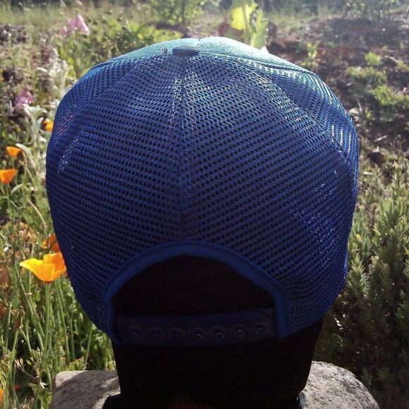 Deadstock Vintage Hopkinsville Electric Motor Patch Snap Back Trucker Hat - Picture 3 of 6